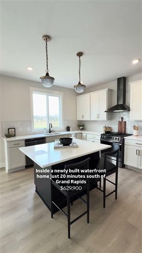 Newly Built Waterfront Home 20 Minutes South of Grand Rapids