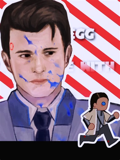 тгк: svmunne | FAKE ALL!! spoilers??? | The Deviant Hunter | 6 little eggs | #connor #detroitbecomehuman #dbh #connordbh #fyp