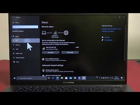 How To Connect WIFI Network In ASUS VIVOBOOK 14