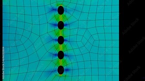 Mechanic simulation engineering - Stress finite element analysis of plates with different structures