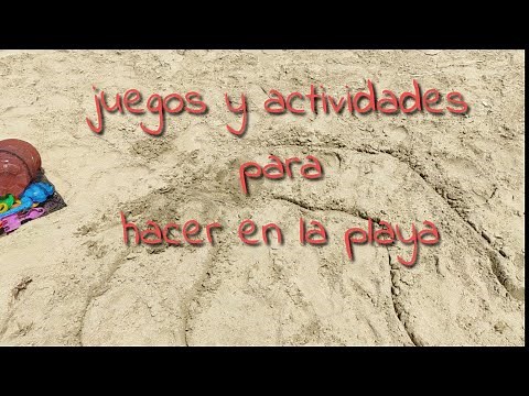 Juegos y actividades para la playa -juegos con arena