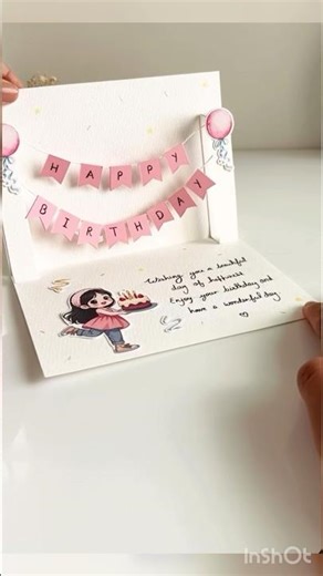 Birthday card idea...🩷❤️