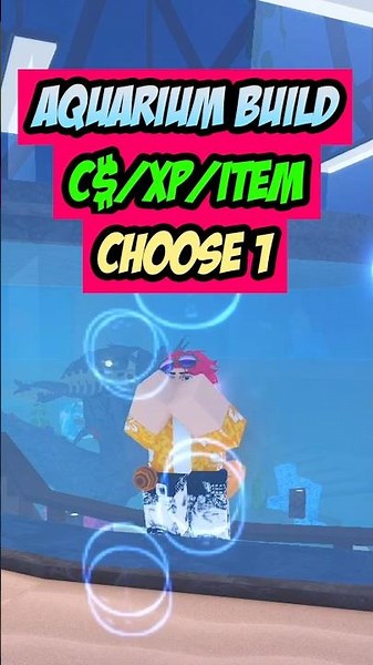 BEST AQUARIUM BUILDS FOR C$/XP/ITEM #fisch