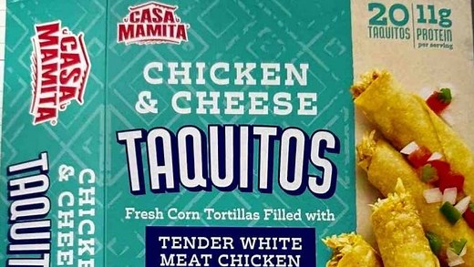 Metal found in frozen taquitos sold at Aldi, Florida stores in recall. What to know