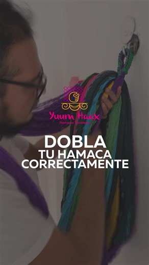 Cómo doblar y colgar tu hamaca fácilmente