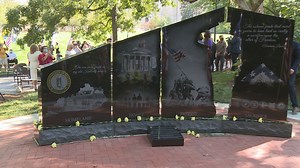 Gold Star Memorial Monument erected to honor lives of fallen service members