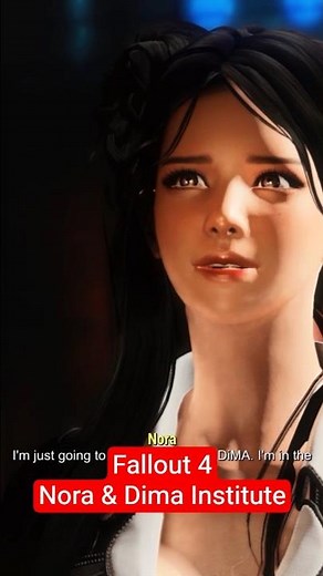 Fallout 4 Nora Reveals the Truth About the Institute 😮 #shorts #shortsfeed #fallout4 #mods