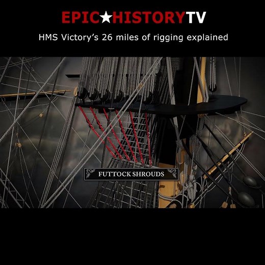 26 miles of rigging on a ship-of-the-line - what did it do?