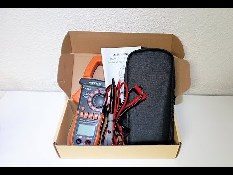 Pince ampèremétrique 1/2 -Meterk MK06- unboxing + tests