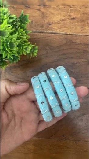 Silk thread bangles#bangles #silkthread #bangles