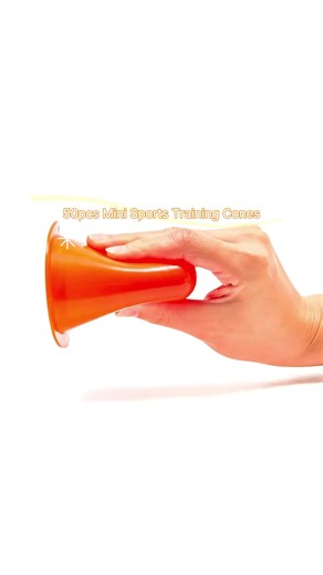 50pcs Football Cone Mini Plastic Cone 3 Inch Sports Cone Outdoor Goods Training Sign Bucket for Classroom Activities Sporting Goods Dance Practice #babyactivities #kidssports #sportsshopping #gamedaygoods #schoolproducts #kidsgolf #footballs #kidfriendlyactivities #sportskid #backyardsports