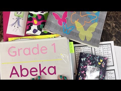 Homeschool 1st Grade | Abeka | Cheat Sheet Binders | Tips