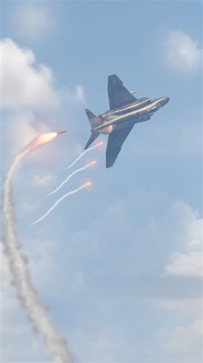 CreativeComparison on Instagram: "Fighter Bomber Outruns Missile in Heart-Stopping Midair Chase ! #fighterjet #bomber #aircombat #militaryaviation"