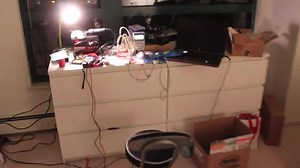 Thanks to your support at www.patreon.com/electroboom and Circuit Specialists for providing the tools, I can actually spend valuable time at home to make things for videos! The setup is still a big mess though. I'm sure soon my wife will throw me away from her clothing drawers. Should find another corner ASAP... | ElectroBOOM