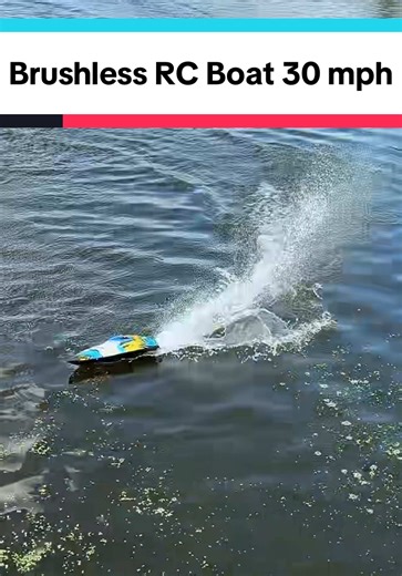 Unleash Speed with the DEERC Brushless RC Boat