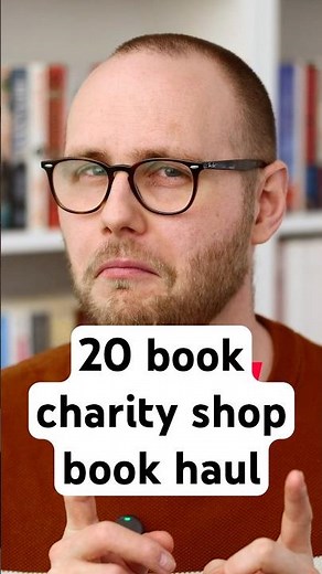 I bought 20 books in one day from charity shops #secondhandbooks #booktok #booktubr