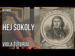 How to play Hej Sokoly by Maciej Kamienski on Viola (Tutorial)