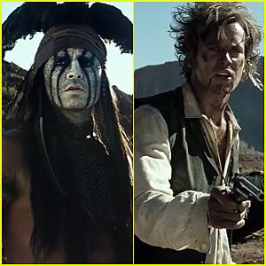 Johnny Depp & Armie Hammer: ‘Lone Ranger’ Official Trailer!