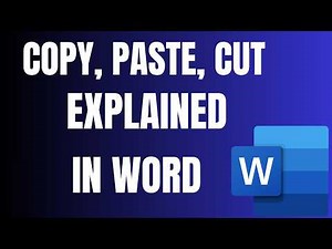 Format Painter, Copy, Cut & Paste in Microsoft Word Explained