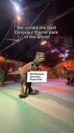 Best Dinosaur Immersive Theme Park Experience in the World!