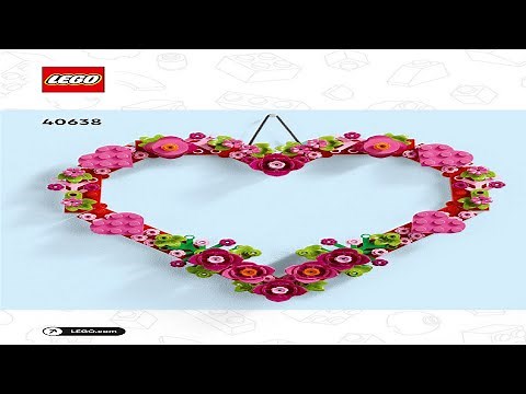 LEGO instructions - Creator - 40638 - Heart Ornament