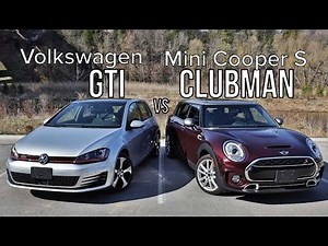 2016 Volkswagen Golf GTI vs 2016 Mini Cooper S Clubman