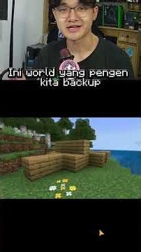 Cara Backup World Minecraft di Android