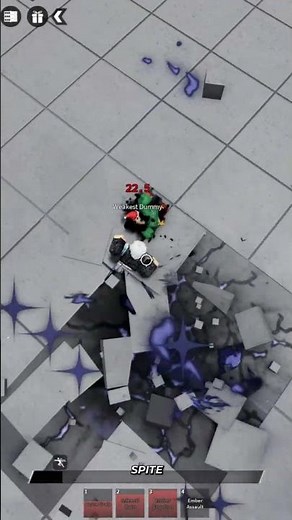 Dabi V1 \u00110 Damage Combo After Rework 🔵 #heroesbattlegrounds #roblox