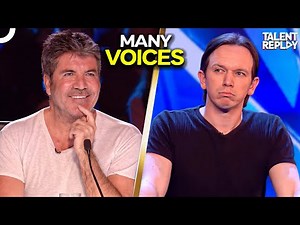He Looks Like A Normal Guy... But He Has 100 Voices! | Britain's Got Talent