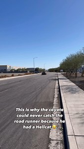 110 reactions | This is why the coyote could never catch the road runner because he had a Hellcat  #mrgotdamnit #hellcat #roadrunner | Mrgotdamnit Man | Facebook