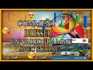 SURPAC how to create a VARIOGRAM [GEOSTATISTICS]