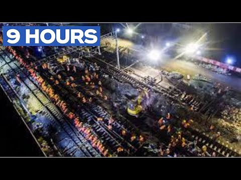 Inside China's $1 Billion, 9-Hour, 1,500 Worker, and 23 Digger Railway Station Build
