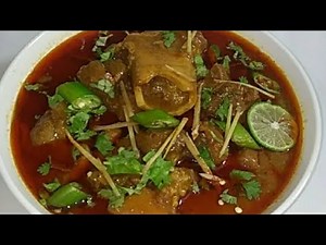 Nihari Recipe With Homemade Nihari Masala | How to make Nihari The Indian kitchen