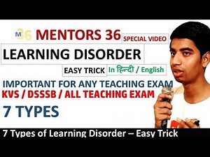 Language Disorder - 7 Types of Learning Disorder - Identification and Causes By Mentors 36
