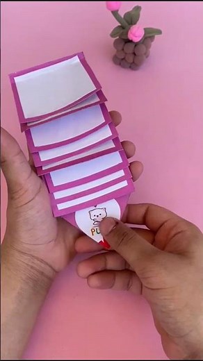DIY Waterfall Card That Moves 😳💧 #shorts