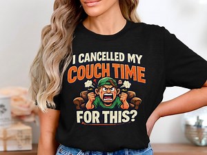 T-shirt graphique annulé, Couch Time, t-shirt Funny Angry Guy - Etsy France
