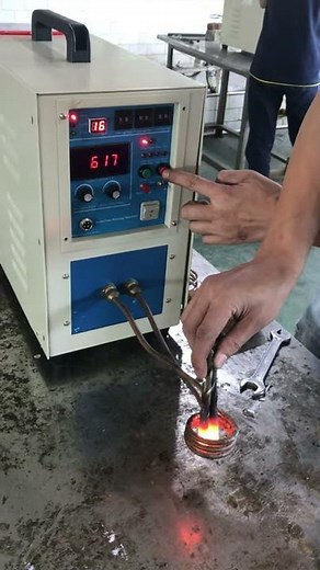 15KW Induction heater for bolt forge