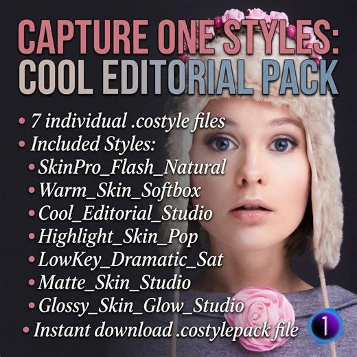 Capture One Styles Studio – Perfect Skin Flash Softbox – 7 Premium Styles   Guide 2026 - Etsy