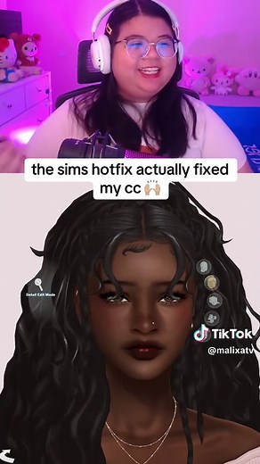 if u updated yesterday, make sure u download today’s hotfix update!!! cc should be working again 🙂‍↕️ (regular mods still need to be updated as per usual) #thesims4
