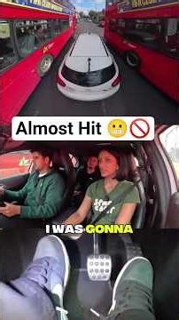 Two Buses | Road Drama & Close Pass#drivingtips #driving