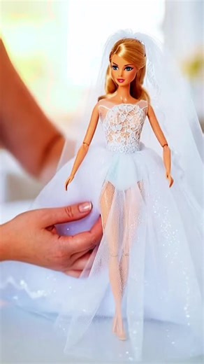Barbie en robe de mariée : une beauté intemporelle