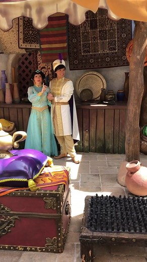 Magical Disney Princess Jasmine Ride at Disneyland Paris