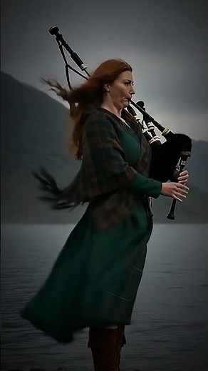 Calming Scottish Bagpipes in the Highlands