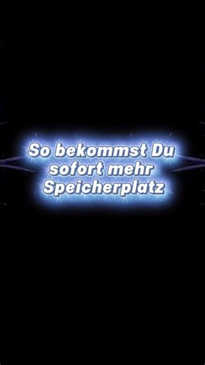 4 GB Speicherplatz freigemacht 🤯