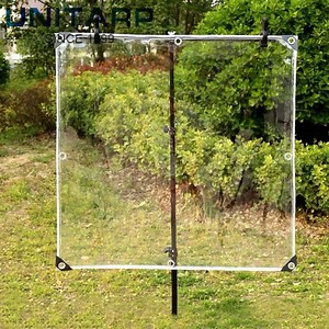 [Hot Item] Clear PVC Vinyl Tarp Super Clear PVC Sheet Tarps for House Curtains Material