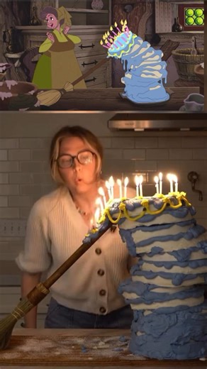 Non solo Naike Rivelli, tutti pazzi per la torta sbilenca della Bella addormentata nel bosco