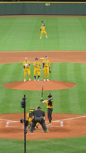 Nail the dance and throw a heater✅ #savannahbananas #bananaball #dance #tiktokdance #anxiety | The Savannah Bananas