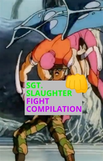 What was your favorite fight of Sgt. Slaughter's? He fought Nemesis Enforcer in the GI Joe movie, Tomax & Xamot and then later fought a french chef in the 2nd season of the Sunbow series.#gijoe #80s #eighties #80scartoons #80snostalgia #saturdaycartoons #saturdaymorningcartoons #actionfigures #hasbro #sgtslaughter #nemesisenforcer #fight #compilation #fightcompilation #gijoemovie | Rare Action Figures