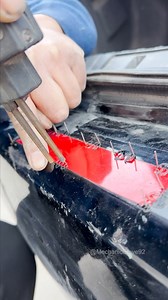 515K views · 5K reactions | Car Bumper Hot Stapler Repair. #auto #restoration #mechanic #mechanicsteve #automotive #mechaniclife #cars | Mechanic Steve | Facebook