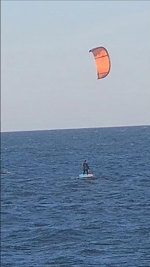 Wind Surfing At The Shores Of Beautiful Manasquan Borough NJ